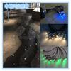 Traje de material de luz de estrella para piscina al aire libre, luz de flash de Star Avenue cuadrada, luz subterránea para piscina, luz de fibra