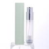 Fabricantes en stock perfume embotellado 5ml paquete de viaje portátil loción auto-bombeo inferior perfume embotellado