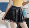 Leggings Anti-Exposición para Mujer, Shorts de Encaje Holgados Talla Grande que se Pueden Usar Afuera, Estilo Corto Delgado Cómodo