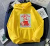 Estación independiente sudadera con capucha de forro polar de comercio exterior europeo y americano suéter para hombre y mujer otoño e invierno tops de pareja holgados Amazon