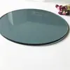 Processamento Vidro Redondo de 5mm para Gabinete Vidro de Mesa Vidro Cinza Transparente Vidro Temperado Vidro de Alta Qualidade