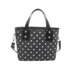 Bolso de Mano de Nicho Transfronterizo para Mujer Verano 2026 Nueva Moda Lunares Bolso Cubo de Hombro Único Bolso Cruzado para Viaje