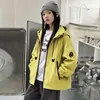 Chaqueta Cortavientos de Primavera y Otoño para Niñas 2026 Nuevo Estilo Infantil Coreano Holgado con Capucha Niños Medianos y Grandes Traje de Esquí a Prueba de Tres Elementos Ropa Exterior