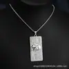 Comércio Exterior Novo Dólar Americano Colar de Aço Inoxidável Hip-Hop Europeu e Americano Metal Notas de Dólar Americano Personalidade Rica em Dólar Americano Corrente de Lã Versátil