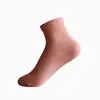 Calcetines Casuales Versátiles Estilo Pareja, Calcetines de Algodón Sin Costuras No Elásticos, Calcetines Deportivos para Hombre de Media Pantorrilla, Calcetines Deportivos Blancos para Mujer