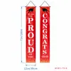 Banner de Couplet da Temporada de Formatura Transfronteiriça Conjunto de Três Peças Decoração de Fotos Layout de Atmosfera de Festa Pano de Fundo para Formatura 2026