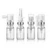 Frasco Pulverizador Transparente de 10 ml con Tapa de Presión, Frasco Pulverizador de Trompa de Elefante, Frasco Pulverizador para Ojos, Botella Vacía