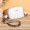 Bolsa Bordada Moda Coreana 2023Bolsa Feminina Casual Moda Bolsa Transversal Bolsa de Ombro Feminina Fashion em Formato de Coração
