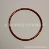 Nuevo brazalete de tubo de silicona con pintura de pan de oro Brazaletes de gelatina brazalete de tubo delgado 3 mm brazalete ventas directas de fábrica