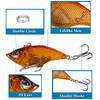 Cebo sumergido de lanzamiento lejano VIB 15 g / 5,5 cm, cebo duro, tres anzuelos, cebo para pesca en agua dulce y marina, equipo de pesca