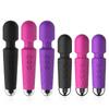 Vibrador de Cavaleiro 20 Frequências Transfronteiriço Bastão AV Dispositivo de Masturbação Vibrador de Choque Forte Bastão de Massagem Feminino Brinquedos Sexuais Adultos