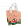 Cross-border Amazon Laminado Não-tecido Ecologicamente Correto Saco de Compras Ovo Coelho Presente de Páscoa Tote Atacado