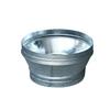 Adaptador Reductor Tubería de Hierro Galvanizado Tubería Reductora Adaptador de Tamaño de Ventilador Junta de Acero Inoxidable