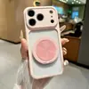 Adecuado para iPhone 18 Pro Max, funda de teléfono con soporte magnético de ventana grande, funda protectora anti-caídas de cobertura total Apple 17