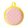 Esponja de doble cara para lavar platos, esponja de cocina, cepillo para ollas, paño para limpiar tazones, paño para limpieza del hogar sin aceite, cepillo para lavar platos que remueve la grasa