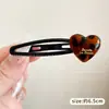 Grampo de cabelo elegante com bolinhas estilo coreano para franja, presilha lateral floral de luxo leve, acessório de cabelo tipo bobby pin