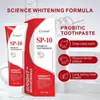 [Exclusivo para Dropshipping] Pasta de Dientes Yayas Sp-4 Sp-7 Blanqueamiento Profundo 7.5% Hidroxiapatita Flúor Pasta de Dientes Infantil