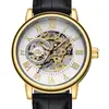 Ver Leo Lai transfronterizo hueco a través del fondo mecánico relojes de comercio exterior relojes mecánicos no automáticos mecánicos para hombre venta al por mayor