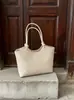Bolsa de Palha Tecida de Luxo para Mulheres 2026 Nova Grande Capacidade Ombro Único de Mão para o Dia a Dia Casual