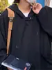 Sudadera con capucha elegante 2026 para hombre y mujer, estilo niche Ins de Hong Kong, moderna, versátil, chaqueta tipo camiseta de abrigo con capucha de corte holgado