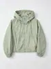 Chaqueta corta con capucha versátil estilo coreano para mujer, nueva colección casual primavera y otoño 2026, rejuvenecedora, elegante, corte holgado, top adelgazante