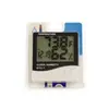 Termohigrómetro para Pestañas Postizas de Injerto Transfronterizo, Monitorización de Temperatura y Humedad en Interiores, Pantalla Digital Electrónica LCD para Injerto de Pestañas