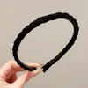 Diadema de ala ancha alta para la cabeza de las mujeres, diadema de verano para lavarse la cara, pinza de compresión para el cabello todo en uno con dientes, coleta antideslizante, tocado