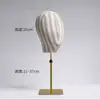 Adereços de Cabeça para Modelo de Chapéu, Suporte de Exibição de Manequim para Brincos, Rack de Exibição para Vitrine de Loja de Roupas, Suporte para Chapéu