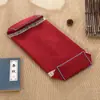 Funda de Almohada Cuadrada Almohada Funda de Almohada Cuero Almohada de Cuero Funda de Núcleo de Almohada de Cuero Sin Relleno Cremallera Única Funda de Almohada de Palacio Funda de Almohada para Columna Cervical