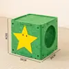 Nido Creativo de Fieltro para Gatos Seis en Uno, Nido Túnel Seguro, Nido para Mascotas Ensamblable, Casa Escondite, Casa de Juego para Gatos Venta al por Mayor