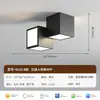Luminária de Corredor Estilo Francês Meados do Século, Luminária de Teto Retro Cor de Noz com Espectro Completo para Proteção dos Olhos, Luminária de Entrada de Varanda