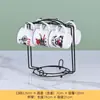 Taza de Cerámica con Tapa, Taza de Agua Retro, Taza Esmaltada de Imitación Nostálgica Creativa para Oficina, Tarro de Té