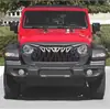 Adecuado para modelos 18-25 de Jl Wrangler Jt Gladiator, Parrilla Frontal Personalizada Modificada para Off-Road Estilo Mustang