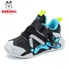 Zapatos Deportivos para Niños Babudou Primavera y Otoño Cuero Impermeables Medianos y Grandes Zapatos Deportivos Ligeros Antideslizantes Zapatos para Estudiantes de Primaria