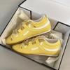 Aumento de Altura Interior de 5 cm, Zapatos de Entrenamiento Moral para Niñas Dulces, Zapatos Planos Plateados Estilo Mary Jane Deportivos Estilo Coreano de Piel Genuina para Mujer, Zapatos Casuales