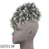 Pelucas Europeas y Americanas al por Mayor de Fábrica para Mujeres, Nuevas Extensiones de Cabello Europeas y Americanas Esponjosas y Voluminosas con Flequillo, Extensiones de Cabello Afro Pequeño Rizado