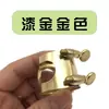 Boquilla para Saxofón Alto Mi Bemol Clip Metálico Clip Fijador de Caña Doble Tornillo Anillo de Clip de Latón Accesorios para Instrumentos