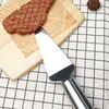 Espátula de Queijo Pizza de Aço Inoxidável Espátula Triângulo para Bife Espátula de Bolo Ferramenta de Confeitaria Cozinha Espátula de Pizza