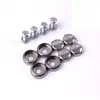 Tuerca de Fijación para Matrícula Tornillo de Instalación para Marco de Matrícula Hebilla para Matrícula de Acero Inoxidable Tapa de Tornillo Tapa de Tornillo