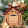 Venta Caliente Transfronteriza Manualidades Navideñas Colgantes Decoración Navideña Suministros para Fiestas Regalos de Navidad Colgantes de Madera