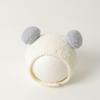 Chapéu de bebê inverno estilo coreano bebê meninos e meninas chapéu fofo malha quente proteção de orelha outono e inverno chapéu de lã infantil