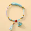 Pulsera de Cuerda Colorida del Festival del Bote del Dragón, Pulsera de Hilo de Cinco Colores Zongzi Tejida a Mano, Accesorio de Cuerda Tejido a Mano Estilo Tradicional Chino