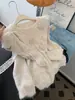 Suéter de Punto de Manga Larga con Cuello Redondo, Calado de Encaje Color Albaricoque con Diseño Floral Tridimensional para Mujer, Adecuado como Prenda Exterior o para Vestir por Capas, con un Diseño Elegante