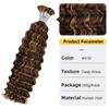 Rastas Trenzas de Cabello Real Ola Profunda Cabello Humano Real Pelucas Vietnamitas Cabello Humano Pelucas de Comercio Exterior