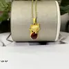 Celebridad de Internet Nuevo Artículo Encantador Lindo Colgante de Zorro Pequeño Collar Cadena para Clavícula de Moda Simple Personalizada de Cuatro Colores Versátil