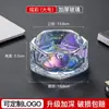 Elegante y lujoso, este cenicero de cristal engrosado es un complemento elegante y de alta gama para tu hogar u oficina.. Su creativo diseño de cristal evita que las cenizas se dispersen, lo que lo hace perfecto para usar en salas de estar y oficinas.