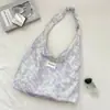 64255 Tono Morado Claro Gradiente Bolsa de Lona Mochila Bolsa Gran Capacidad Estudiante Viaje Estilo Perezoso Bolso de Hombro