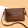 Fábrica Fonte Canguru Areia Nova Cor Sólida Grande Capacidade Alta Qualidade Moda Feminina Bolsa de Ombro Transversal Venda por Atacado Dropshipping