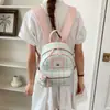 Comércio Exterior Mochila Fofa Feminina 2026 Verão Nova Estilo Menina Fresca Bolsa Xadrez Mochila para Viagem Passeio