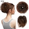 Peruca de Comércio Exterior Coque de Cabelo Acessório para Cabelo Anel de Cabelo Cabelo Longo Cacheado Fofo Anel de Cabelo para Coque Preguiçoso Envoltório de Cabelo Cabelo